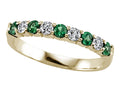 Karina B™ Diamond and Tsavorite Band