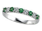 Karina B™ Diamond and Tsavorite Band