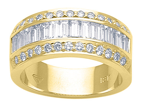 Karina B™ Baguette Diamonds Band