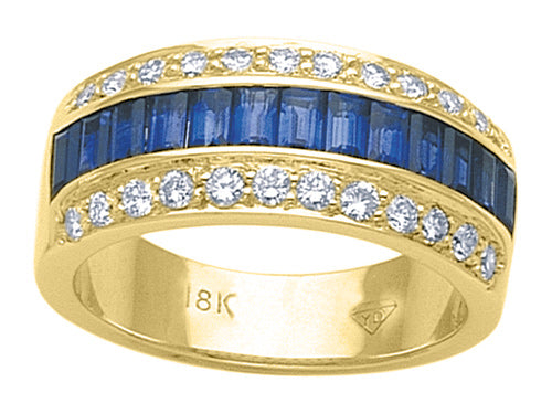 Karina B™ Genuine Sapphire Band