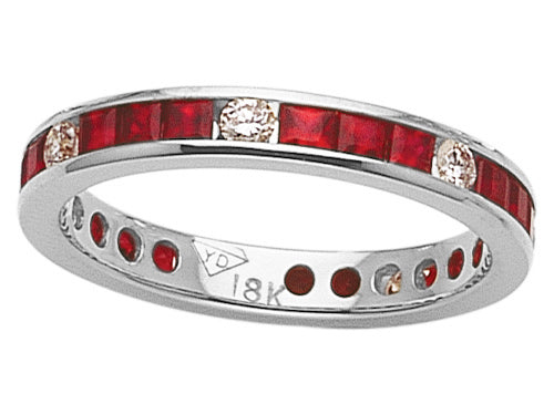 Karina B™ Genuine Ruby Eternity Band