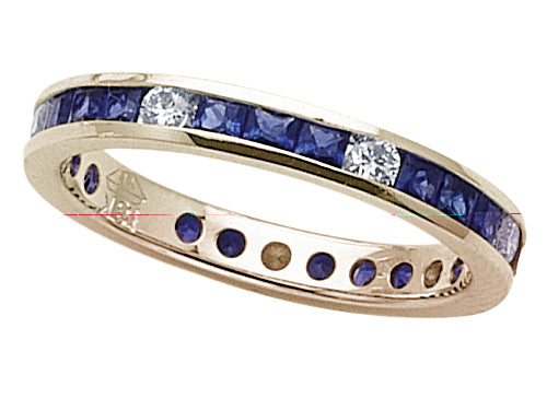 Karina B™ Genuine Sapphire Eternity Band