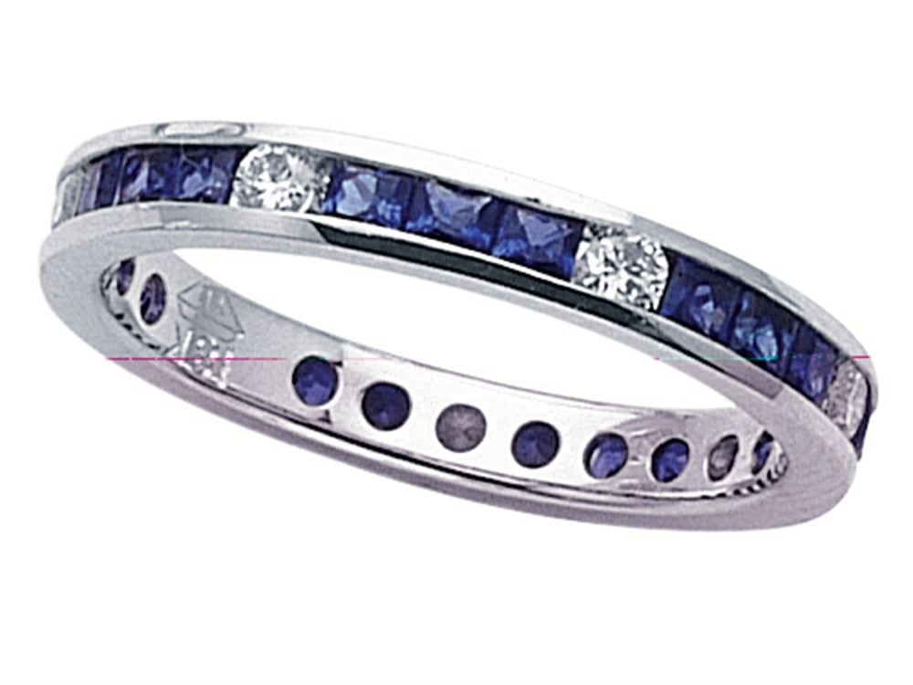 Karina B™ Genuine Sapphire Eternity Band