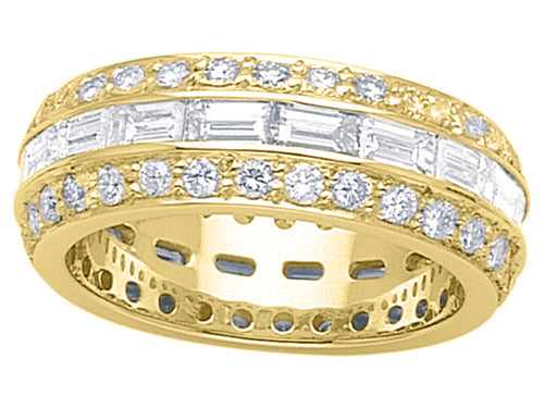 Karina B™ Baguette Diamonds Eternity Band