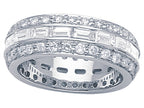 Karina B™ Baguette Diamonds Eternity Band