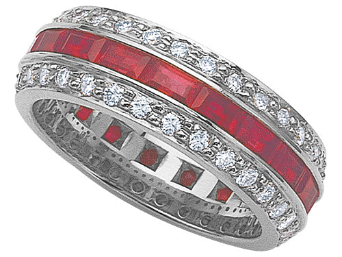 Karina B™ Ruby Eternity Band