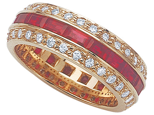 Karina B™ Ruby Eternity Band