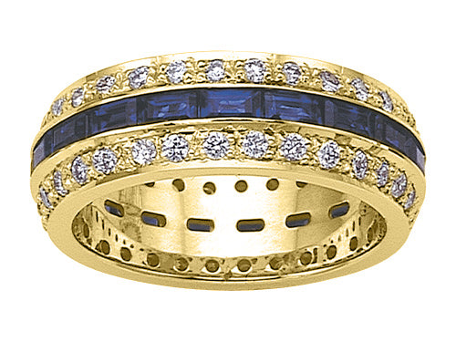 Karina B™ Sapphire Eternity Band
