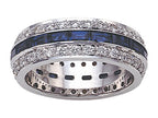 Karina B™ Sapphire Eternity Band