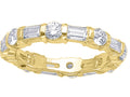 Karina B™ Baguette Diamonds Eternity Band