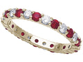 Karina B™ Genuine Ruby Eternity Band