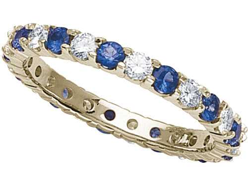 Karina B™ Genuine Sapphire Eternity Band