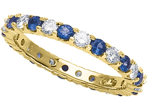 Karina B™ Genuine Sapphire Eternity Band