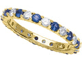 Karina B™ Genuine Sapphire Eternity Band