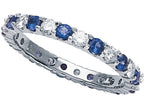 Karina B™ Genuine Sapphire Eternity Band