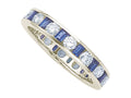 Karina B™ Genuine Sapphire Eternity Band