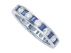 Karina B™ Genuine Sapphire Eternity Band