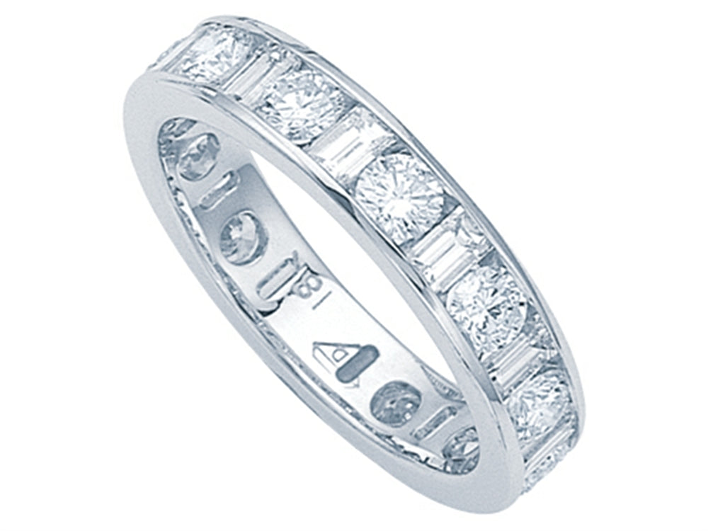Karina B™ Baguette Diamonds Eternity Band