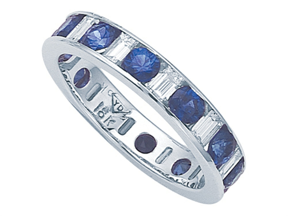 Karina B™ Genuine Sapphire Eternity Band