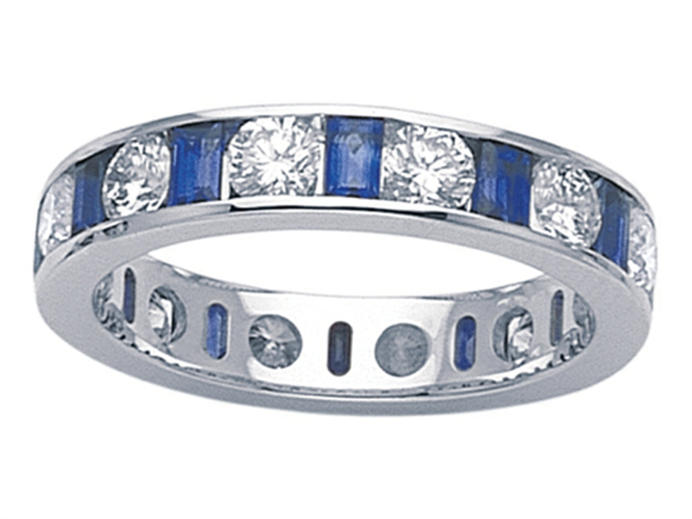 Karina B™ Genuine Sapphire Eternity Band