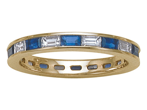 Karina B™ Sapphire Eternity Band