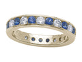 Karina B™ Genuine Sapphire Eternity Band
