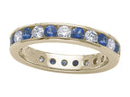 Karina B™ Genuine Sapphire Eternity Band