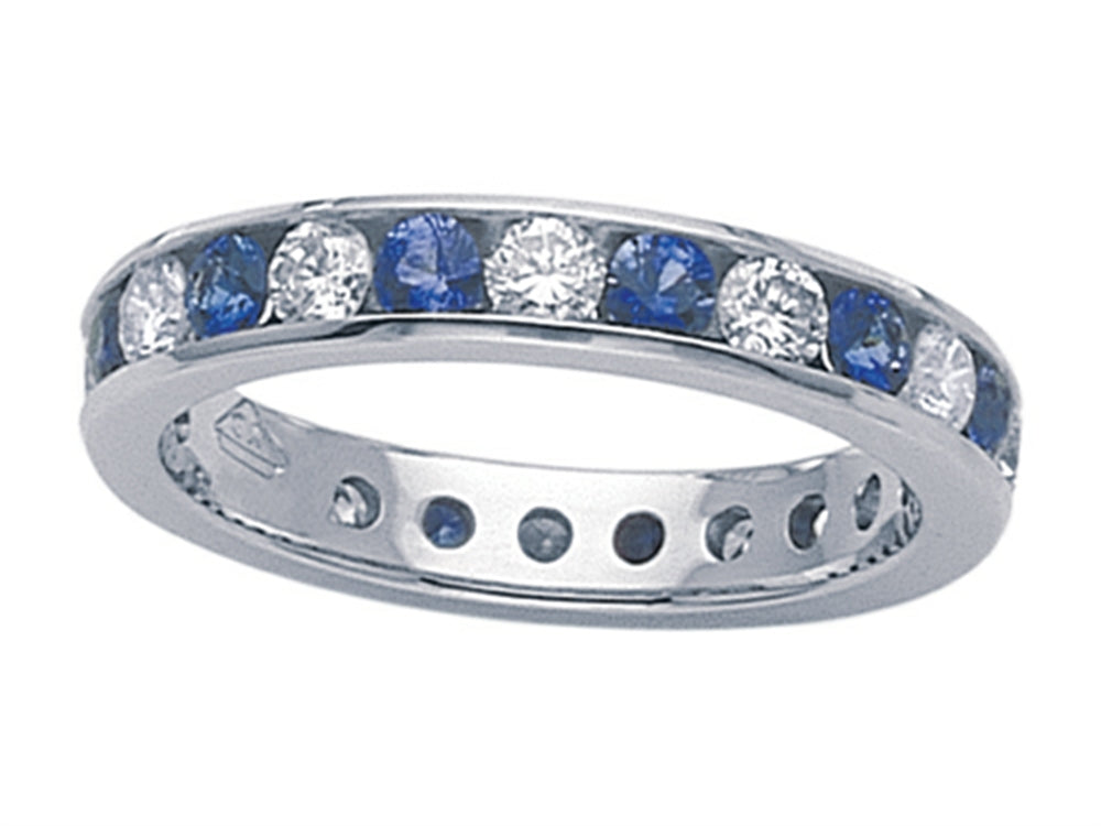 Karina B™ Genuine Sapphire Eternity Band