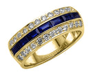 Karina B™ Genuine Sapphire Band