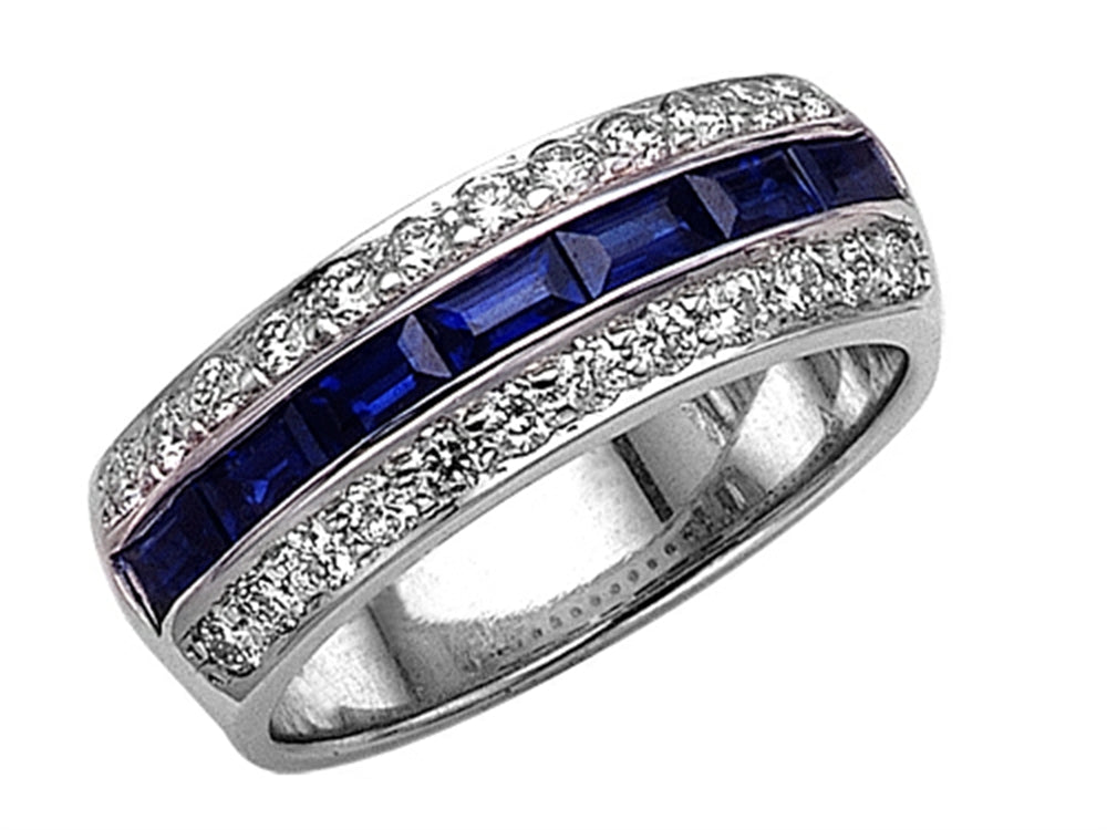 Karina B™ Genuine Sapphire Band
