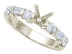 Karina B™ Baguette Diamonds Engagement Ring