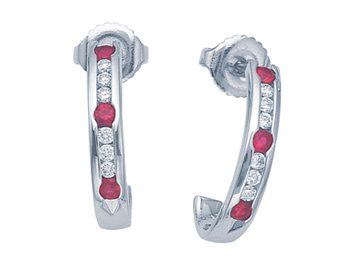 Karina B™ Ruby Earrings