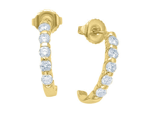 Karina B™ Round Diamonds Earrings