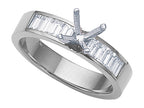 Karina B™ Baguette Diamonds Engagement Ring