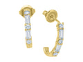 Karina B™ Baguette Diamonds Earrings