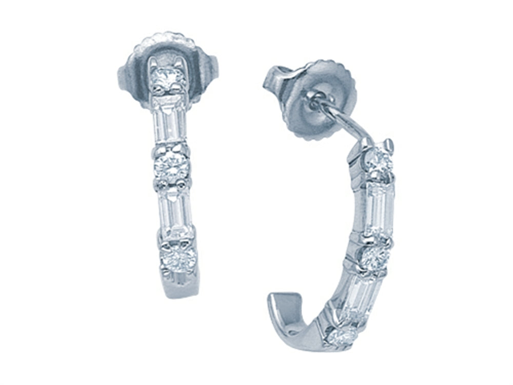 Karina B™ Baguette Diamonds Earrings