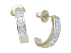 Karina B™ Baguette Diamonds Earrings