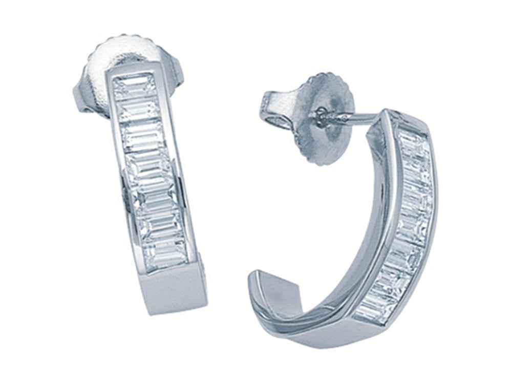 Karina B™ Baguette Diamonds Earrings