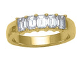 Karina B™ Emerald Cut Diamonds Band