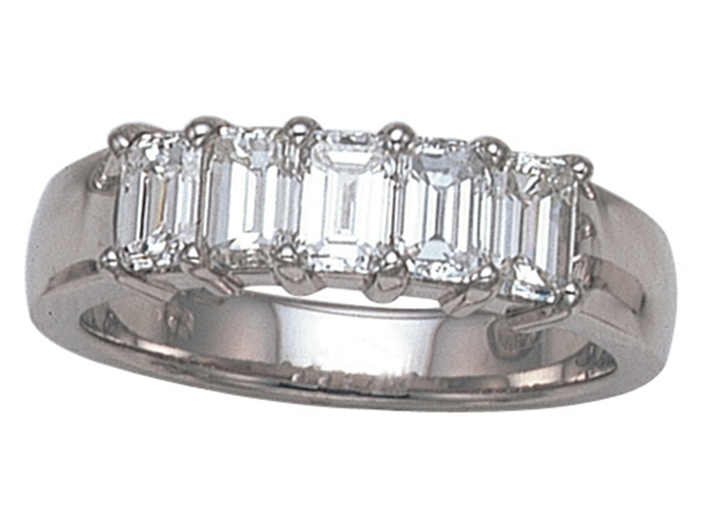 Karina B™ Emerald Cut Diamonds Band