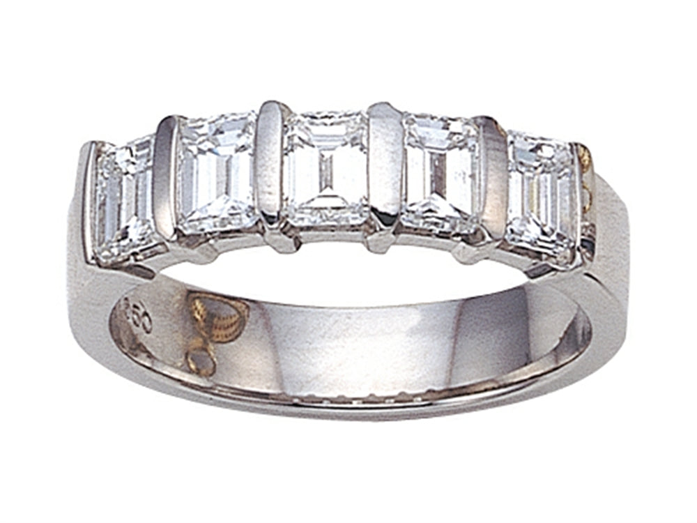 Karina B™ Emerald Cut Diamonds Band