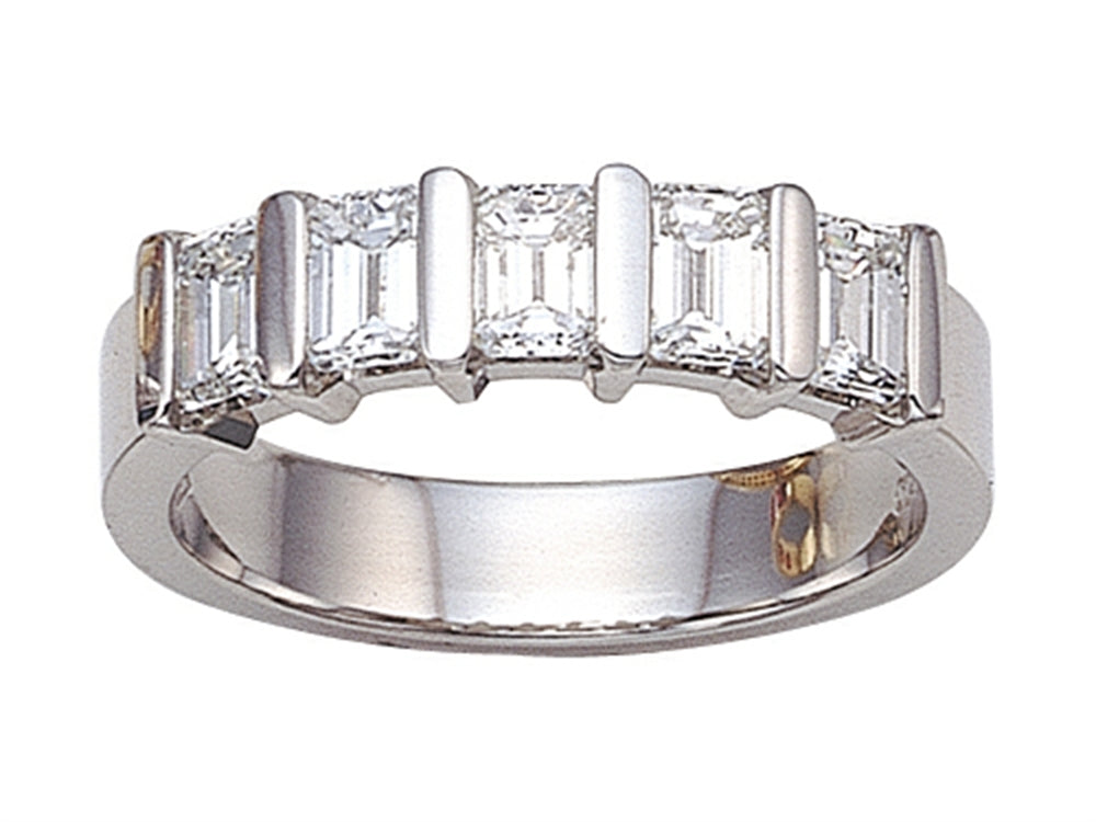 Karina B™ Emerald Cut Diamonds Band