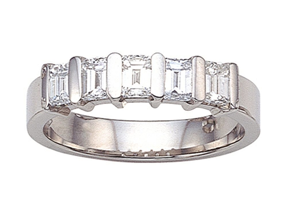 Karina B™ Emerald Cut Diamonds Band