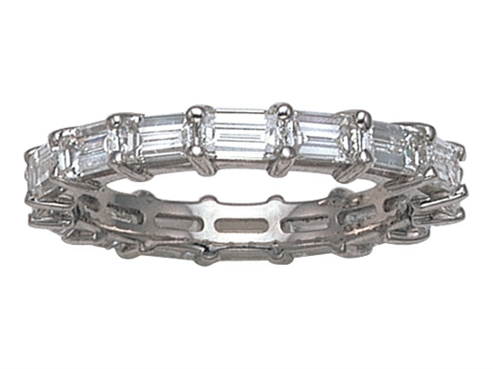 Karina B™ Emerald Cut Diamonds Eternity Band