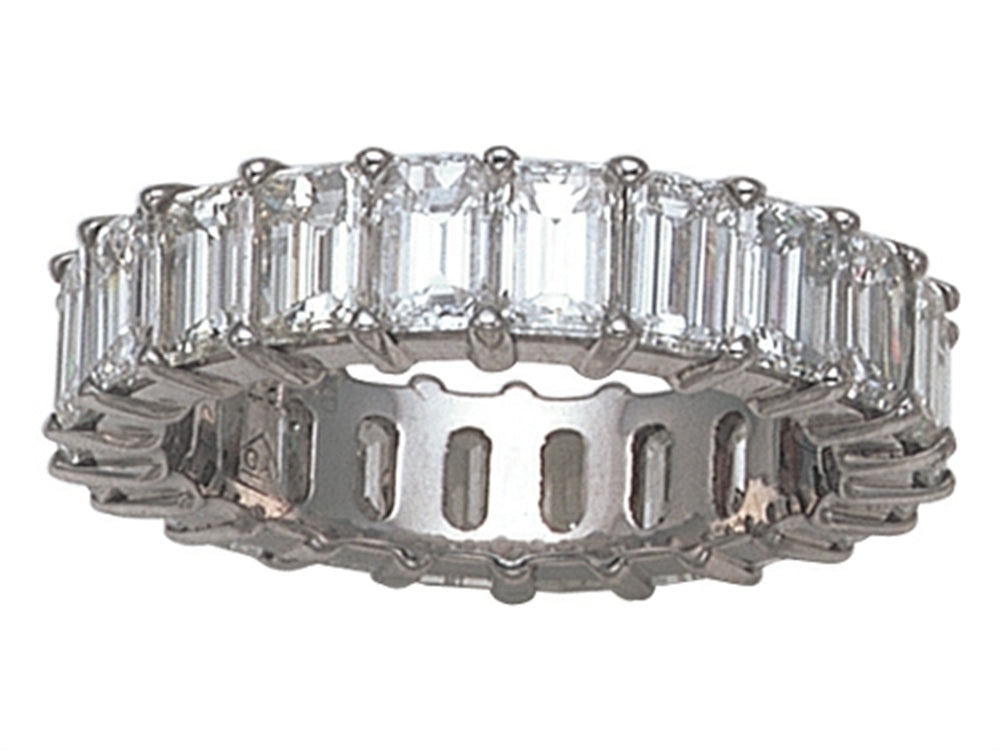 Karina B™ Emerald Cut Diamonds Eternity Band