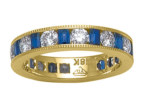 Karina B™ Sapphire Eternity Band
