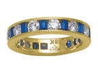 Karina B™ Sapphire Eternity Band