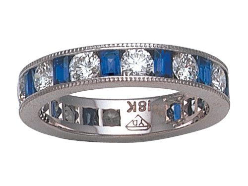 Karina B™ Sapphire Eternity Band