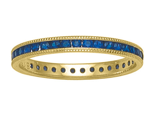 Karina B™ Sapphire Eternity Band