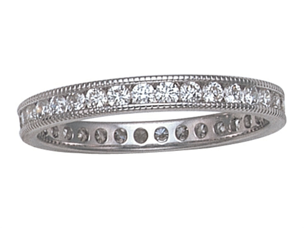 Karina B™ Round Diamonds Eternity Band